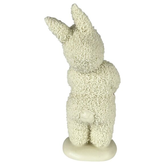 Dept 56 Snowbunnies Figurine A Basket Of Cheer Pink Flowers Easter Snowbabies - Picture 6 of 8